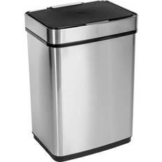 Honey Can Do Stainless Steel Trash Can with Motion Sensor 50L