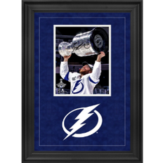 Fanatics Tampa Bay Lightning Brayden Point Deluxe Framed Autographed 8" x 10" 2020 Stanley Cup Champions Raising Cup Photograph