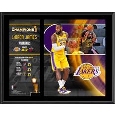 Fanatics LeBron James Los Angeles Lakers 2020 NBA Finals Champion Sublimated Player Plaque