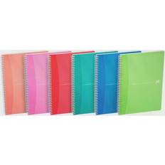 100104241 A4 Wirebound Polypropylene Cover Notebook Ruled 180 Pages