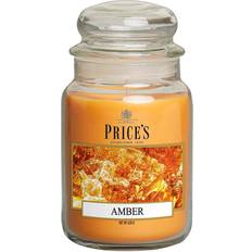 Large Jar Amber Candle