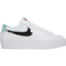 Nike Blazer Low Platform W - White/Mint Foam/Siren Red/Metallic Silver