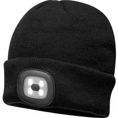 Men - Yellow Accessories B029 Beanie Hat with LED Portwest