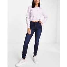 Slim - Women Jeans Noisy May Callie HW Skinny Jeans Jeans Dam mörkblå