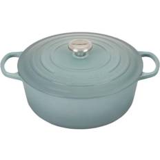 Le Creuset Sea Salt Signature Round with lid 6.86 L