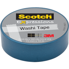 Scotchï¿½ Expressions Washi Tape, 5/8" x 393" Blue