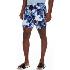 Men - Pink Shirts Men's Tiki Floral Swim Shorts multi