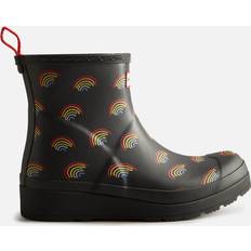 Women's Play Short Mini Rainbow Wellington Boots