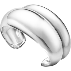 Georg Jensen Curve Medium Bangle - Silver