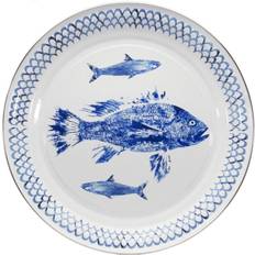 Golden Rabbit Fish Camp Serving Tray 50.8cm