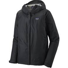 Zipper Rain Clothes Patagonia Men's Torrentshell 3L Jacket - Black