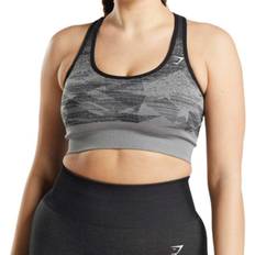 Gymshark Adapt Ombre Seamless Sports Bra - Black