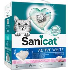 Sanicat Active White Lotus Flower kattströ