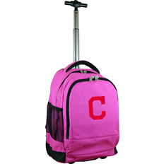 MOJO Pink Cleveland Indians 19'' Premium Wheeled Backpack