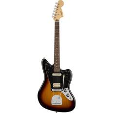 Orange Electric Guitar Fender Player Jaguar