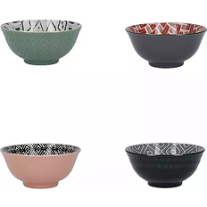 KitchenCraft Patterned Bowl 15cm 4pcs