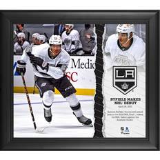 Fanatics Los Angeles Kings Quinton Byfield Framed 15" x 17" NHL Debut Collage