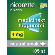 Nicorette Original 4mg 105pcs Chewing Gum