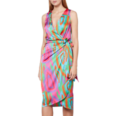 Never Fully Reeva Vienna Midi Wrap Dress