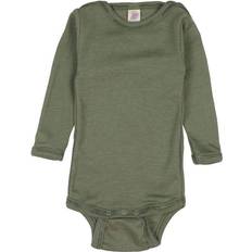 ENGEL Natur Long Sleeved Baby Bodysuit - Olive (709030-43E)