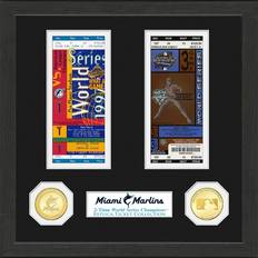 Highland Mint Miami Marlins World Series Ticket Collection