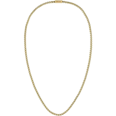 Jewellery Hugo Boss Curb Chain Necklace - Gold