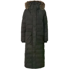 Superdry Microfibre Expedition Longline Parka Coat - Green