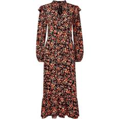 Joe Browns Enchanting Autumn Dress - Black/Brown