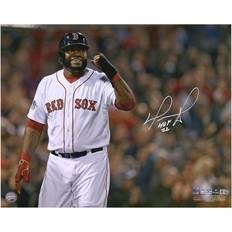 Fanatics David Ortiz Boston Red Sox Autographed Fist Pump Photograph with HOF 22 Inscription