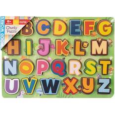 Knob Puzzles Alphabet Chunky 26 Pieces