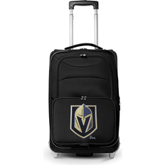 Mojo Vegas Golden Knights Softside Rolling Carry-On Suitcase - Black