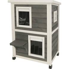 Kerbl Outdoor Cat House Family 57x55x80cm