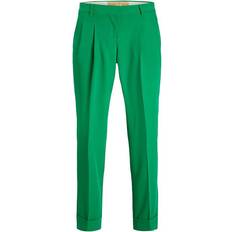 Jack & Jones Mary Regular Pleated Trousers - Jolly Green