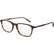 Montblanc MB 0085O 002, including lenses, SQUARE Glasses, MALE