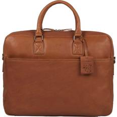 Burkely Antique Avery Laptopbag 17'-Cognac