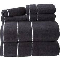 Lavish Home Luxury Towel Silver, Beige, Brown, Black, White, Blue, Pink, Red (137.2x68.6cm)