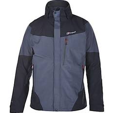 Berghaus Grey - Men Outerwear Berghaus Men's Arran Waterproof Jacket - Dark Grey/ Black
