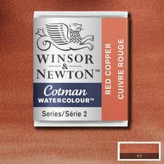 Winsor & Newton Cotman Watercolor Red Copper, Half Pan