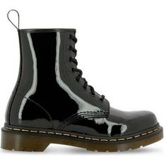 Dr. Martens 1460 Women's Patent Leather Lace Up Boots - Black