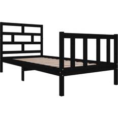 vidaXL Bed Frame Solid Pine 69.5cm 90x190cm