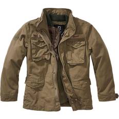 Green Outerwear Brandit Kids M65 Giant Jacket - Olive