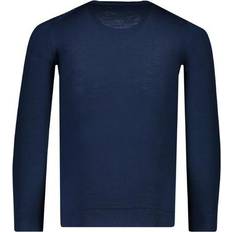 Calvin Klein Blue - Men Tops Calvin Klein Superior Wool Crew Neck Sweater