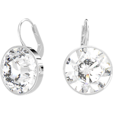 Swarovski Bella Drop Earrings - Silver/Transparent