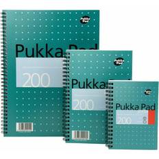 A4 Pukka Pad Pack of 3 Ruled Notebooks
