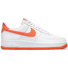 Nike Air Force 1 '07 M - White/White/Team Orange