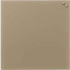 Beige Glass Boards Naga Magnetic Glass Board 45x45cm