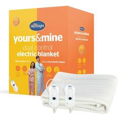 Overheat Protection Heating Products Silentnight Yours & Mine Dual Control Electric Blanket Double