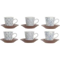 Dkd Home Decor - Coffee Cup 9cl 6pcs