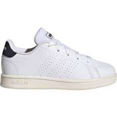 Adidas Kid's Advantage Lifestyle Court Lace - Cloud White/Legend Ink/Cloud White