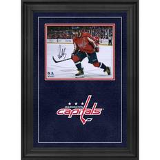 Fanatics Washington Capitals Alexander Ovechkin Autographed Deluxe Framed Red Jersey Goal Celebration Photograph